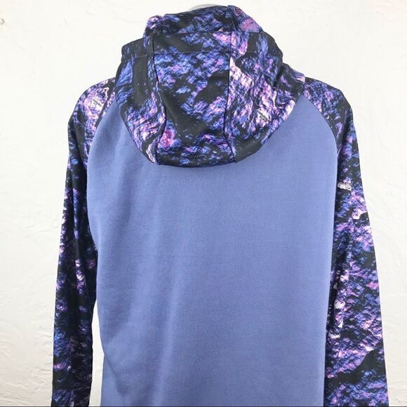 Huntworth Purple Camo Contrast Performance Hoodie NEW - Picture 7 of 13
